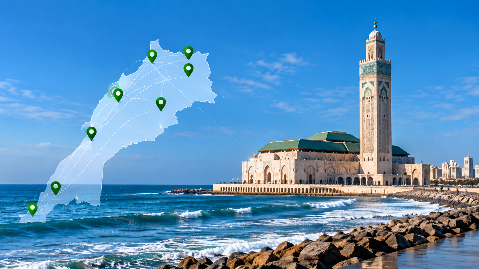 Notre présence partout au Maroc